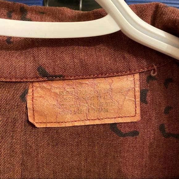 Vintage Maroon Military Jacket - Picture 9 of 11